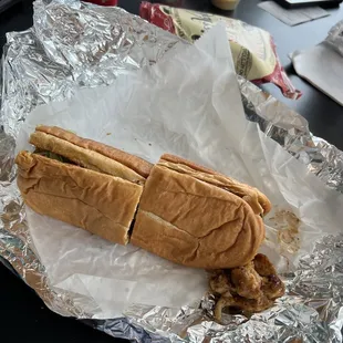 Chicken Jerk sandwich