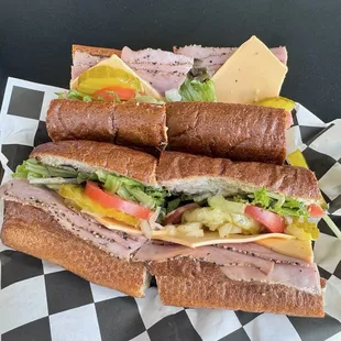 Turkey Pastrami Sandwich