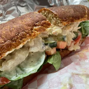 Chicken salad sandwich.