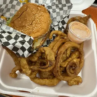 Shake and Cheese Burger