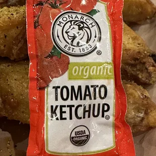 What???!! Organic Ketchup available. Yay!!