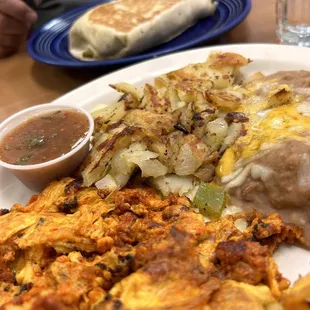 Chorizo,eggs,potatoes.....