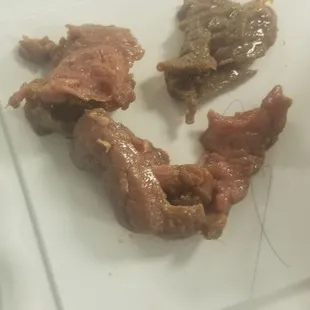 Ordered there pepper steak And got raw meat