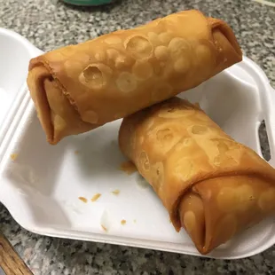 Best steak and chess eggrolls