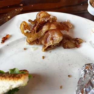 All the bacon fat/chew/inedible parts