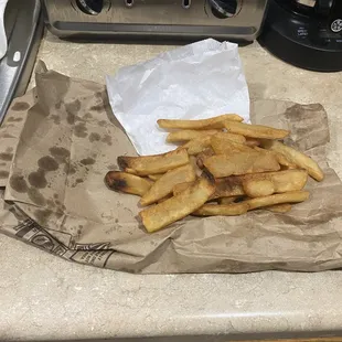 French fries. from Sammy&apos;s Deli Elysian Fields Ave. New Orleans