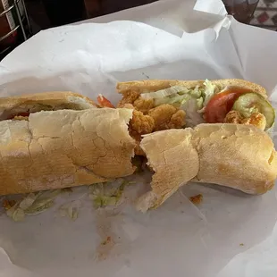 Shrimp Seafood PoBoy
