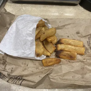 French fries. from Sammy&apos;s Deli Elysian Fields Ave. New Orleans