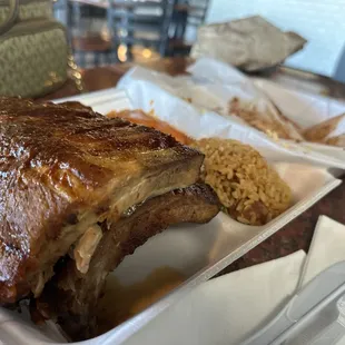 bbq ribs, food, ribs
