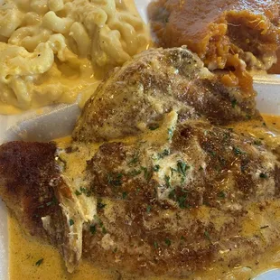 Seafood Stuffed Catfish Specialty Plate