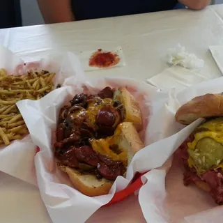 The Hot Link Sandwich