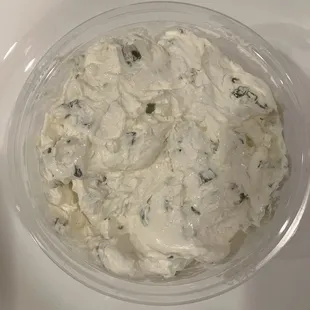 Scallion cream cheese
