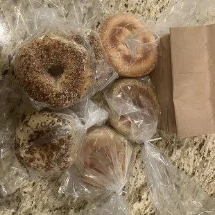Fresh bagels