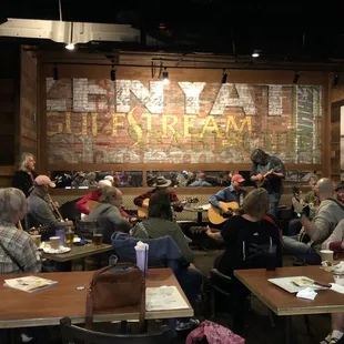 Monday night bluegrass jam