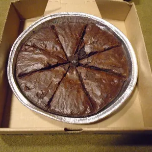 Brownie Pizza - dessert.