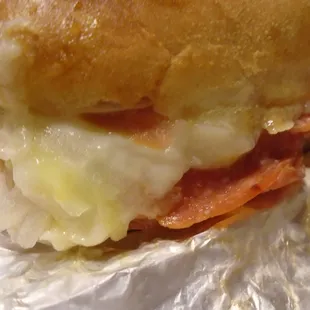 Balboa Italian Deli, close-up.