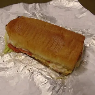 Balboa Italian Deli - toasted sub.