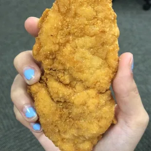 Kids Chicken strips are my fav! Who can resist?! Plus they're gigantic!