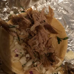 Don't eat there.. oily has hell, carnitas are dry as dirt. Not a place to go.