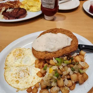 Country Fried Steak w/Country Potatoes