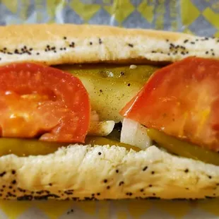 The Chicago dog.