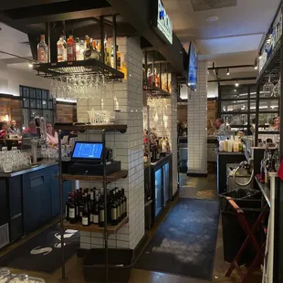 a view of the bar