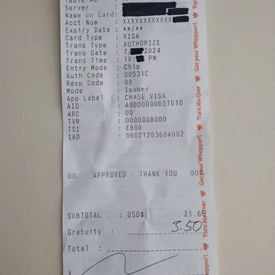 Chicken Caesar Salad - Get your Whopper!