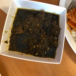 White Rice with Ayamase