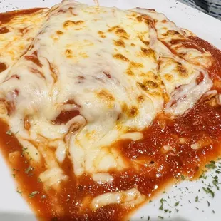 Stuffed manicotti