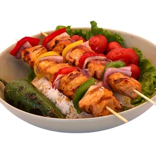 Grilled Chicken Skewers