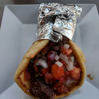 Grilled Steak Pita Wrap