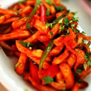 Masala fries. (Spicy)