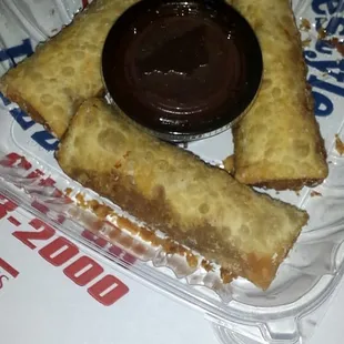 Pulled Pork Egg Rolls