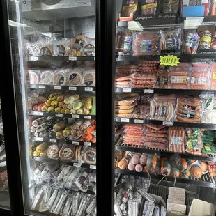 Deli meat selection