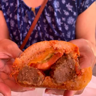 Meatball sandwich for the win!