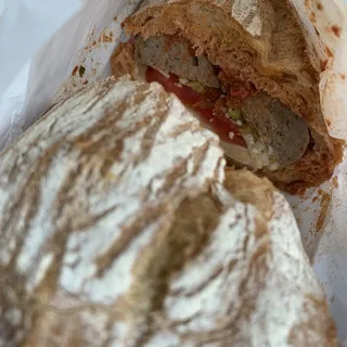 Italian Sausage Sandwich