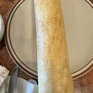 Dosa with or without stuffed potato