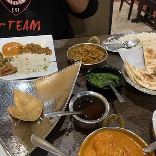 Casual Indian  dinner