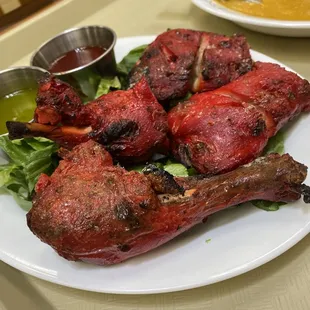 Tandoori chicken - so good!