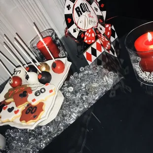 Sugar cookies and cake pops - gone in SECONDS