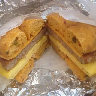 Trukey Bacon Egg and Cheese