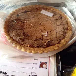 Chocolate Chess Pie
