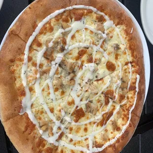 12&quot; Chicken Ranch Pizza (without tomatoes)