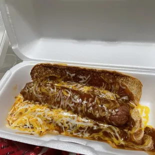Chili dog