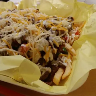 Carne asada fries!!
