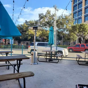Patio area