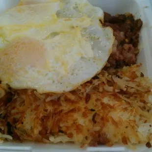Corn Beef Hash Chorizo