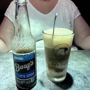 Barqs root beer float
