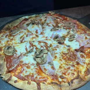 Canadian Bacon &amp; Mushroom