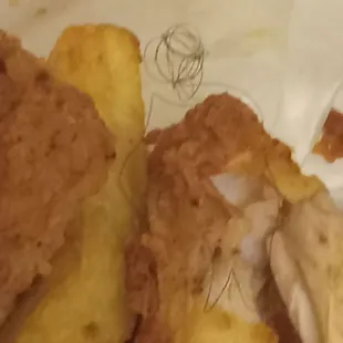 I found hair in my food